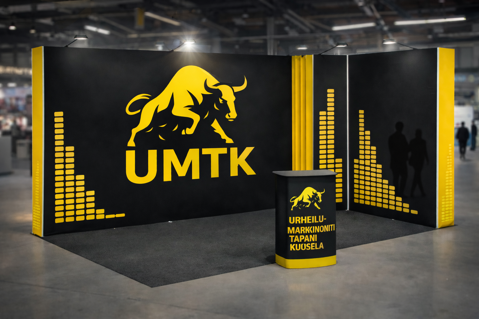 UMTK messuosaston messuseinä